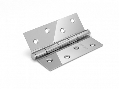 Картинка Петля универсальная FUARO 2BB 100x75x2,5 CP (хром)